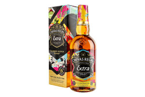 Віскі 700мл 40% шотландське купажоване Rum cask selection Extra Chivas Regal к/у
