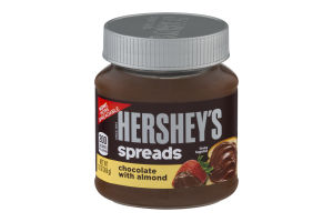 HERSHEY'S Spreads in Chocolate with Almond Flavor, 13-Ounce Jars
