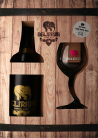 Пиво Delirium Barrel Aged Black 0,75л +келих 150мл