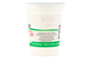 Кефір 2,5% 200г стакан Milk Visit
