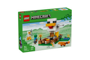 Конструктор для дітей від 7років №21585 Chicken farm Minecraft Lego 233ел