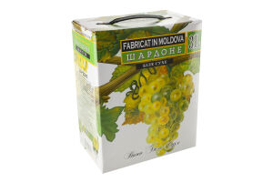 Вино Аліанца-Вин Шардоне Сухе 3л х2//