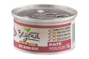 Purina Beyond Natural Cat Food Wild Salmon Recipe Pate
