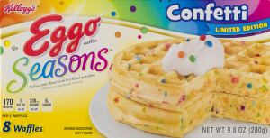 Kellogg's Eggo Seasons Confetti Waffles - 8 CT
