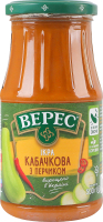 Икра кабачковая с перчиком стерилизованная Верес с/б 500г