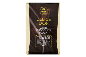 Шоколад білий №W825 Delice D`or Mir м/у 1.2кг