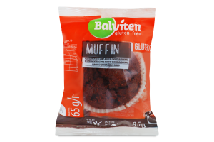 Маффин с шоколадом и какао Balviten м/у 65г
