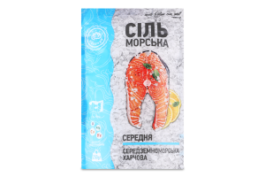 Соль морская средиземноморская пищевая средняя Ласочка д/п 250г