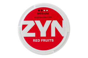 Подушечки нікотиновмісні безтютюнові Red fruits Medium ZYN 20х0.7г