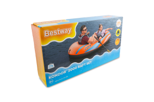 Лодка надувная 185х97см №61142 Kondor Bestway 1шт