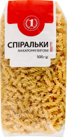 Изделия макаронные Спиральки ТМ "1" м/у 500г