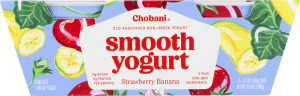 Chobani Smooth Low-Fat Classic Yogurt Strawberry Banana - 2 CT