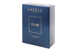 Вода парфумована Club д/чоловіків 100мл Lazell
