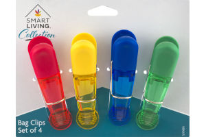 Smart Living Collection Bag Clips - 4 CT