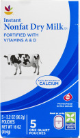 Ahold Nonfat Dry Milk Instant - 5 CT