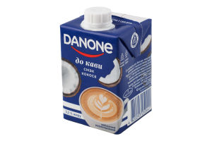Напиток молочный 3.2% ультрапастеризованный со вкусом кокоса К кофе Danone т/п 212г