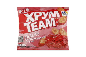 Сухарики Королівський краб Багет ХрумTeam м/у 90г