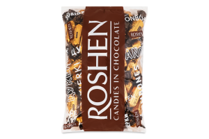Конфеты глазированные с кукурузными хлопьями Crispelle Roshen кг