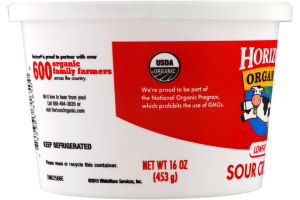 Horizon Organic Lowfat Sour Cream