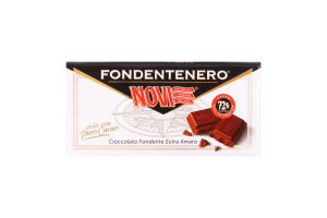 Шоколад екстра чорний Novi 72%