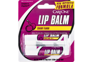 CareOne Lip Balm Cherry - 2 CT