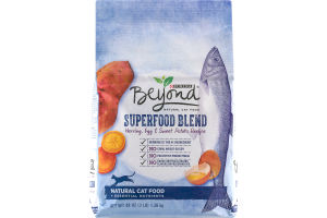 Purina Beyond Natural Cat Food Super Food Blend Herring, Egg & Sweet Potato Recipe