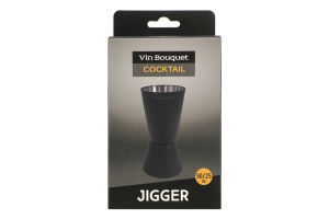 Джиггер барний Vin Bouquet двосторон чорн 50/25мл