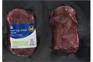 Ahold Beef Top Sirloin Steak - 2 CT