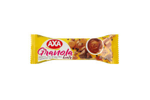Батончик з шоколадом та смаком солоної карамелі Гранола Axa м/у 30г