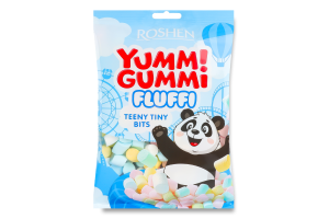 Маршмеллоу Teeny tiny bits Yummi Gummi Fluffi Roshen м/у 65г