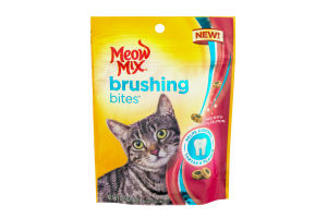 Meow Mix Brushing Bites Dental Treats For Cats Salmon