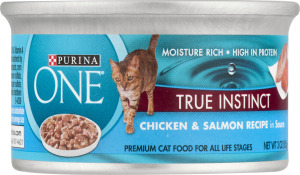 Purina ONE True Instinct Premium Cat Food Chicken & Salmon Recipe