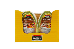 Паштет стерилизованный Французский Hame лоток 105г