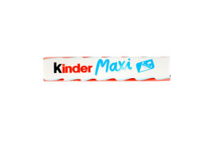 Шоколад молочный с молочной начинкой Maxi Kinder м/у 21г