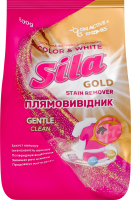 Плямовивідник для тканин універсальний Color&White Gold Sila 800г