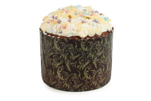 Кулич Праздничный с цукатами Рум'янець к/у 300г