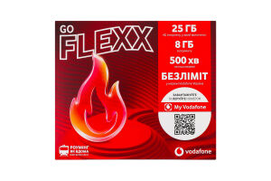 Пакет старт VODAFONE FLEXX GO SPECIAL