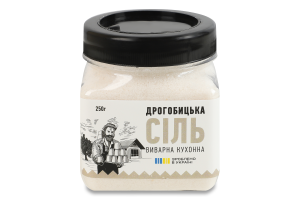 Соль поваренная выварочная Дрогобычская Дрогобицька Солеварня п/б 250г