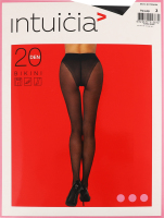 Колготи жіночі Bikini Premium чорні 20ден р.3 Intuicia