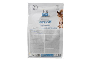 Корм д/котів великих порід Пауер енд Віталіті сухий 2кг Бріт Кеа