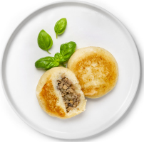 Зразы картофельные с грибами