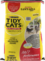 Purina Tidy Cats Non-Clomping Cat Litter For Multiple Cats 24/7 Performance