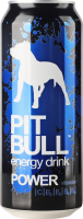 Напій енергетичний безалкогольний сильногазований Power Pit Bull з/б 500мл
