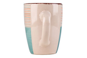 Чашка Eat&Drink зелено-біла 270мл