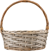 Кошик плетений овальний 34х24х13см 986385