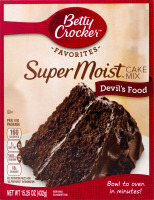 Betty Crocker Favorites Super Moist Cake Mix Devil's Food