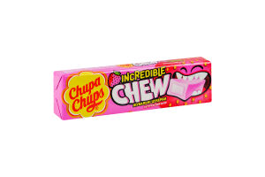 Конфеты жевательные со вкусом клубники Incredible chew Chupa Chups м/у 45г