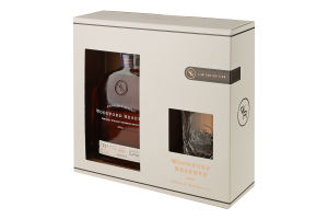 Набір подарунковий Віскі 0.7л 43.2% + склянка Woodford Reserve к/у