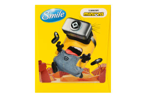 Серветки косметичні 3-х шарові Міньйони Smile 60шт