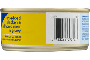 Companion Premium Cat Food Shredded Chicken & Salmon Dinner in Gravy